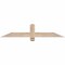 Ekena Millwork Eugene Smooth Timber Gable Bracket, Douglas Fir, 48"W x 10"H x 1 1/2"D x 3 1/2"F, 5/12 Pitch GBW048X10X0204EUG00SDF - alternate 1
